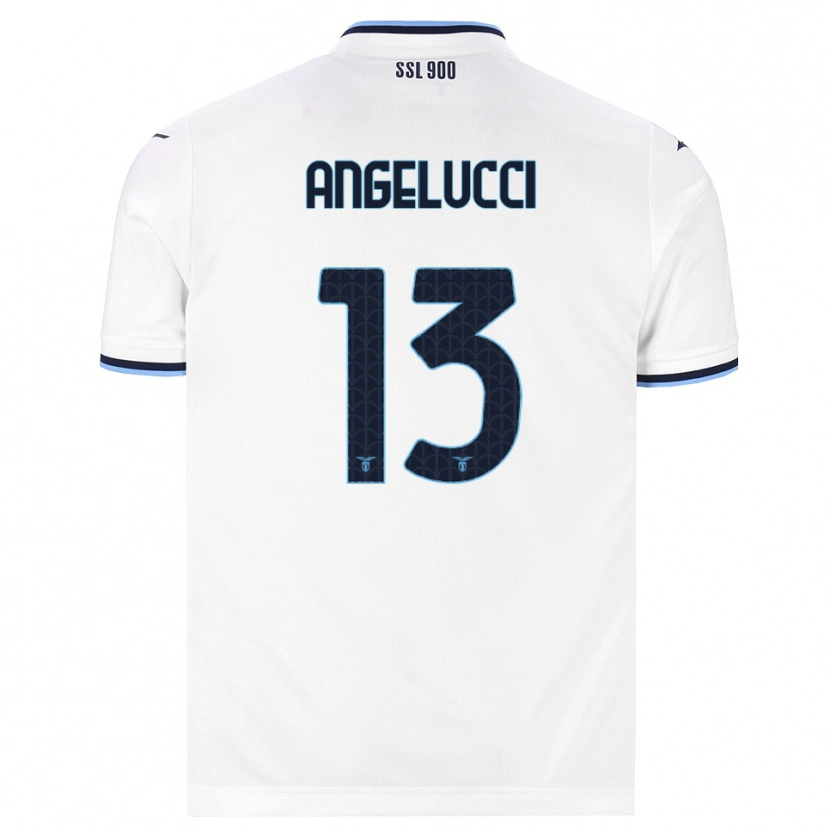 Danxen Damen Valerio Angelucci #13 Weiß Dunkelblau Auswärtstrikot Trikot 2026/27 T-Shirt