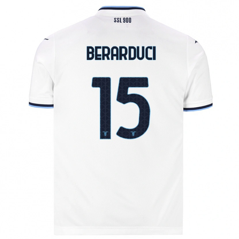 Danxen Damen Martina Berarduci #15 Weiß Dunkelblau Auswärtstrikot Trikot 2026/27 T-Shirt
