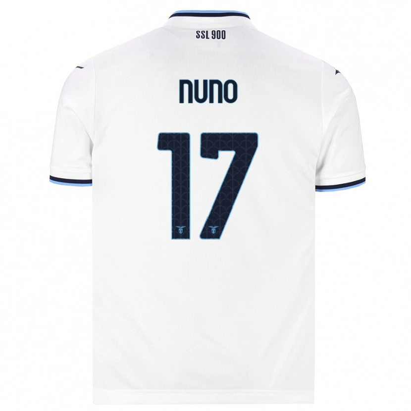 Danxen Damen Nuno Tavares #17 Weiß Dunkelblau Auswärtstrikot Trikot 2026/27 T-Shirt