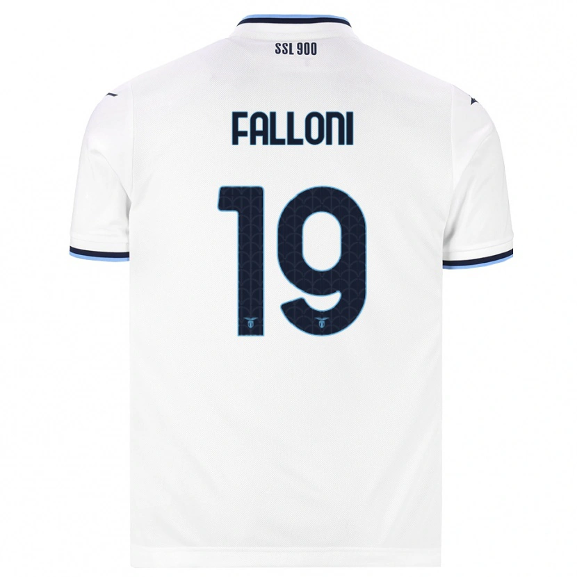 Danxen Damen Ludovica Falloni #19 Weiß Dunkelblau Auswärtstrikot Trikot 2026/27 T-Shirt