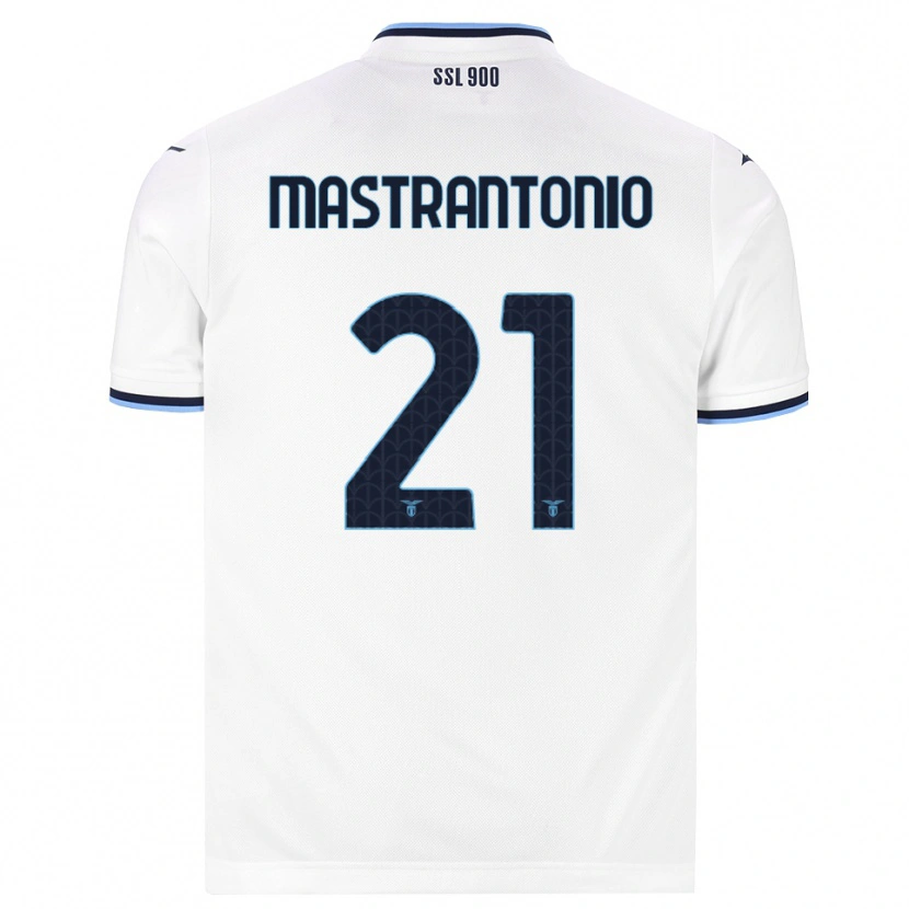 Danxen Damen Ella Mastrantonio #21 Weiß Dunkelblau Auswärtstrikot Trikot 2026/27 T-Shirt