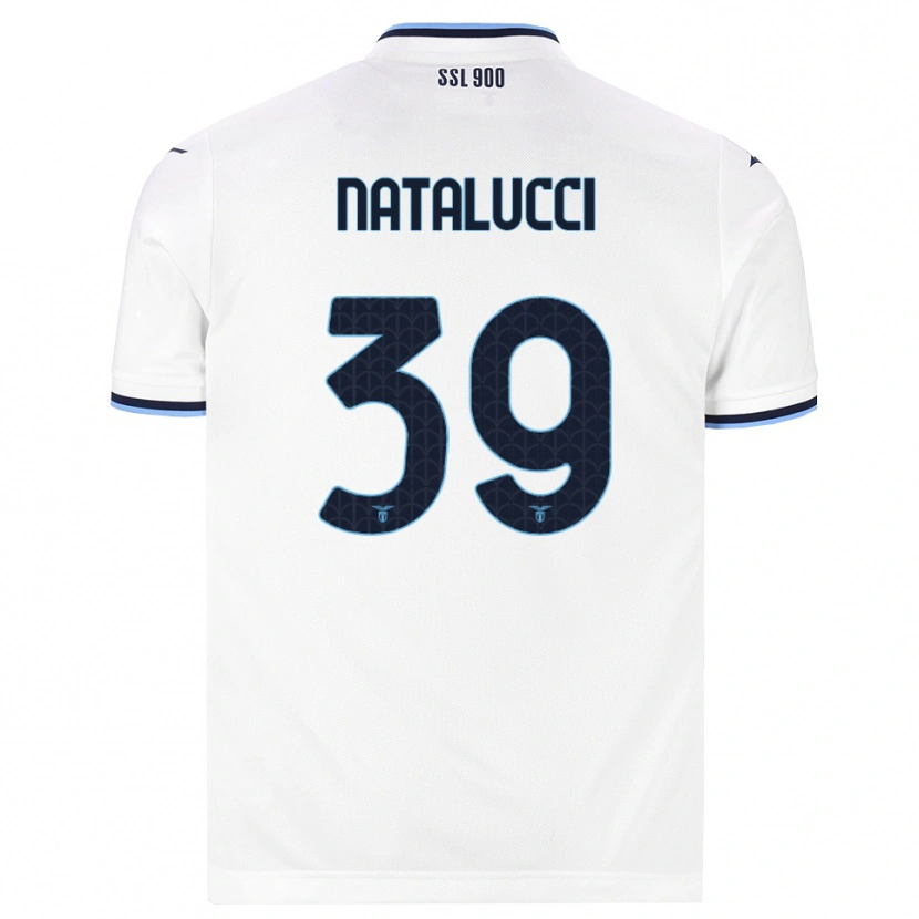 Danxen Damen Serena Natalucci #39 Weiß Dunkelblau Auswärtstrikot Trikot 2026/27 T-Shirt
