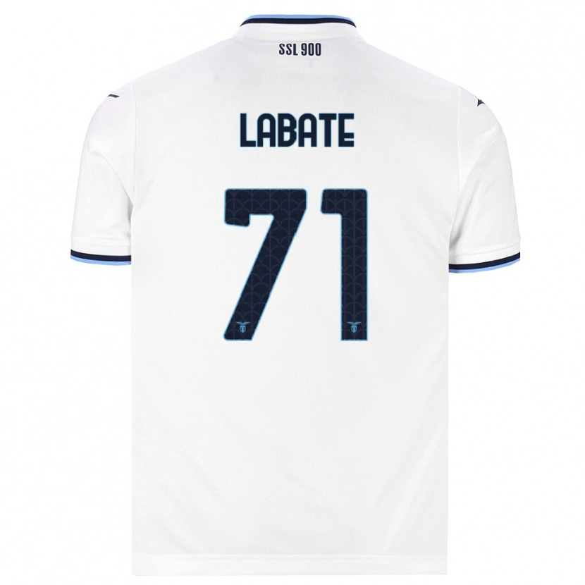 Danxen Damen Camilla Labate #71 Weiß Dunkelblau Auswärtstrikot Trikot 2026/27 T-Shirt