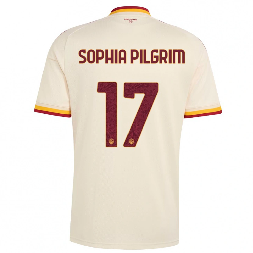 Danxen Damen Alayah Sophia Pilgrim #17 Champagner Rot Gelb Auswärtstrikot Trikot 2026/27 T-Shirt