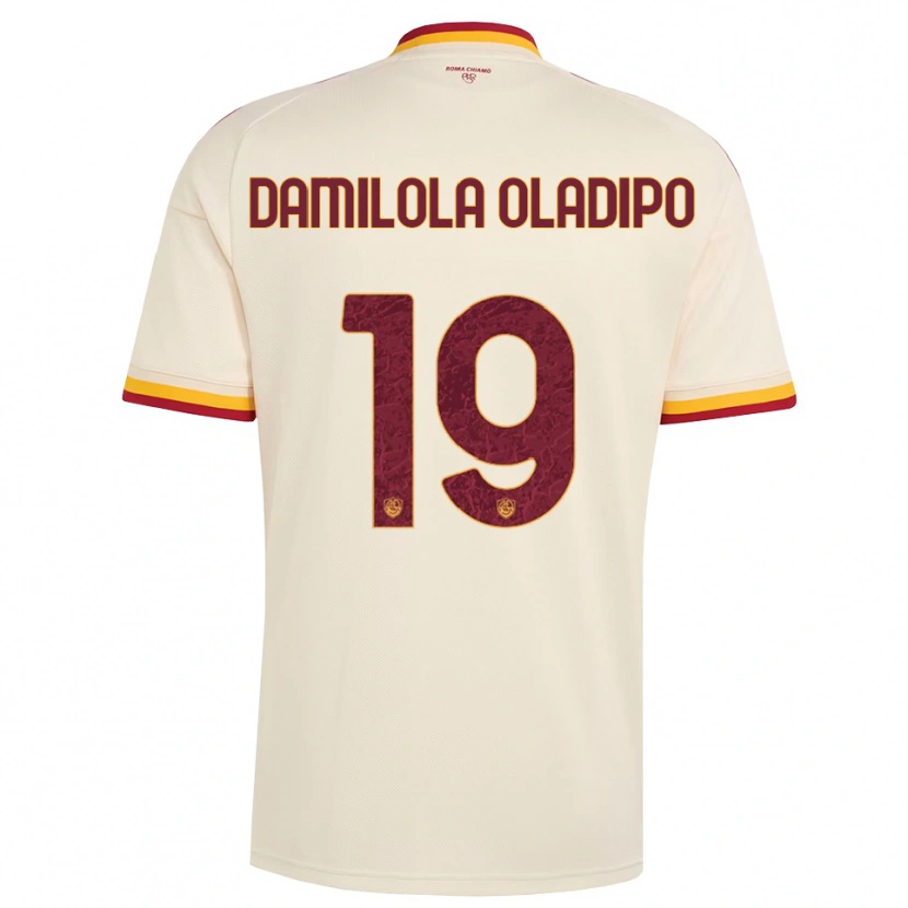 Danxen Damen Shukurat Damilola Oladipo #19 Champagner Rot Gelb Auswärtstrikot Trikot 2026/27 T-Shirt