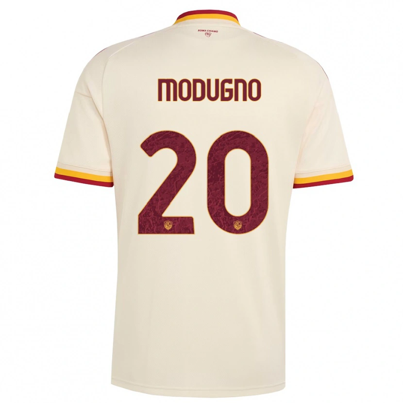 Danxen Damen Emanuele Modugno #20 Champagner Rot Gelb Auswärtstrikot Trikot 2026/27 T-Shirt