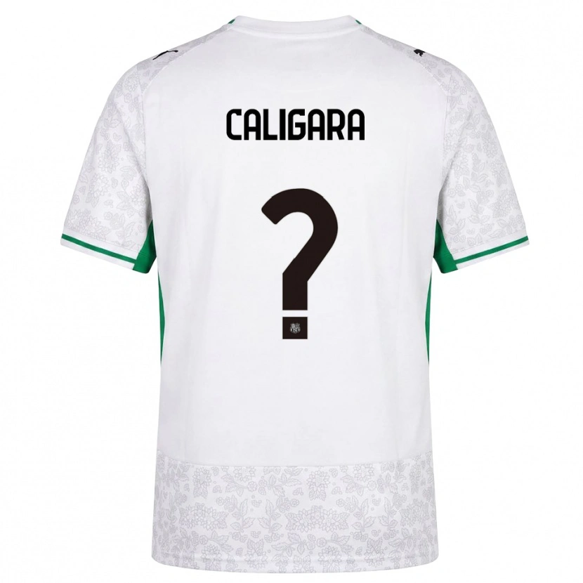 Danxen Damen Fabrizio Caligara #0 Weiß Schwarz Grün Auswärtstrikot Trikot 2026/27 T-Shirt