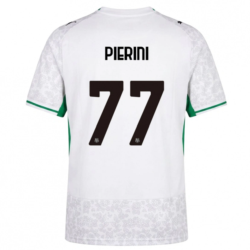 Danxen Damen Nicholas Pierini #77 Weiß Schwarz Grün Auswärtstrikot Trikot 2026/27 T-Shirt