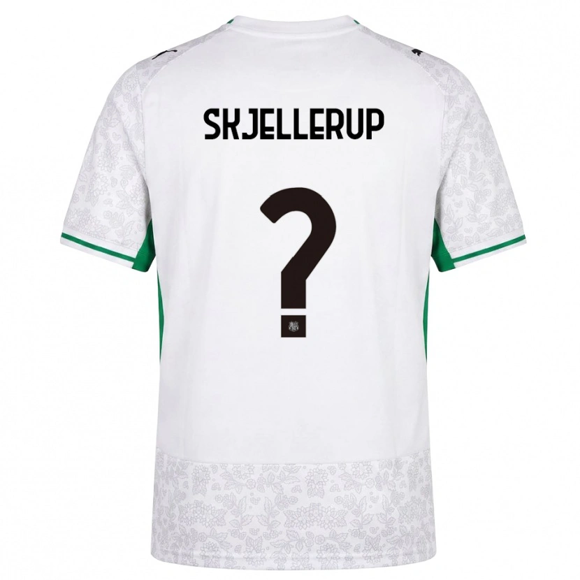 Danxen Damen Laurs Skjellerup #0 Weiß Schwarz Grün Auswärtstrikot Trikot 2026/27 T-Shirt
