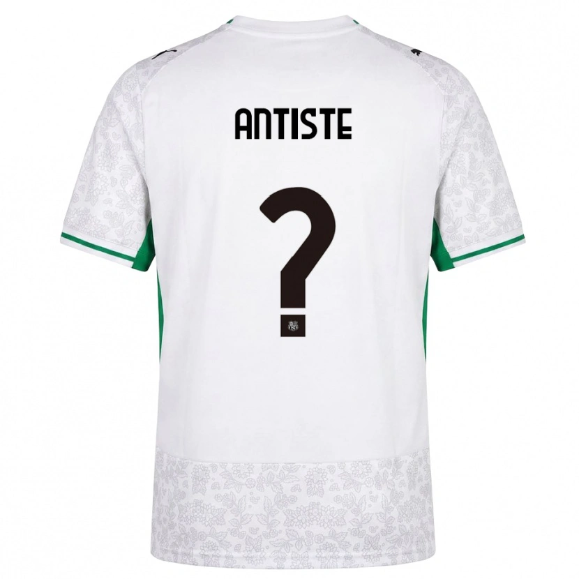 Danxen Damen Janis Antiste #0 Weiß Schwarz Grün Auswärtstrikot Trikot 2026/27 T-Shirt
