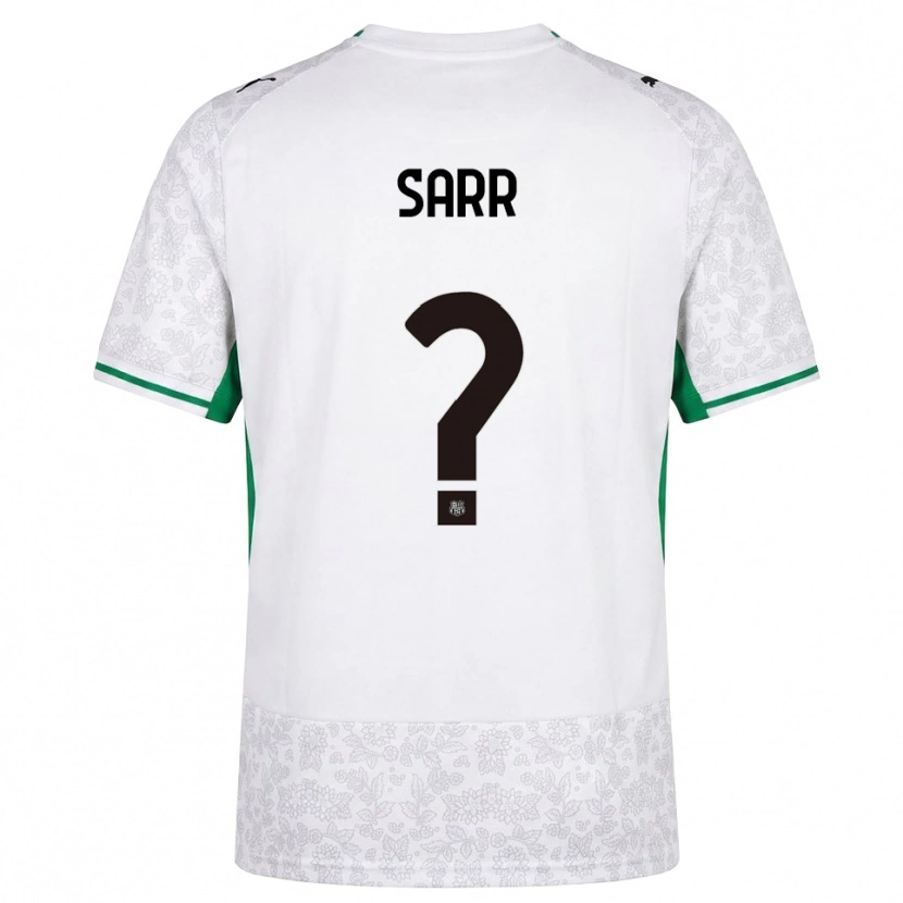 Danxen Damen Demba Sarr #0 Weiß Schwarz Grün Auswärtstrikot Trikot 2026/27 T-Shirt