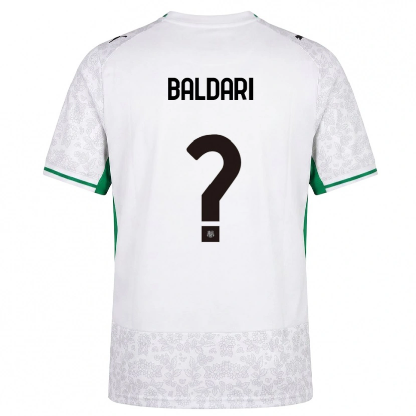 Danxen Damen Luca Baldari #0 Weiß Schwarz Grün Auswärtstrikot Trikot 2026/27 T-Shirt