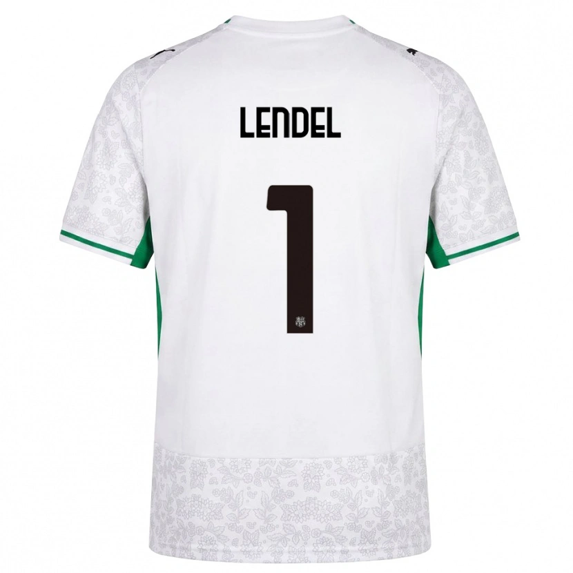 Danxen Damen Davide Lendel #1 Weiß Schwarz Grün Auswärtstrikot Trikot 2026/27 T-Shirt
