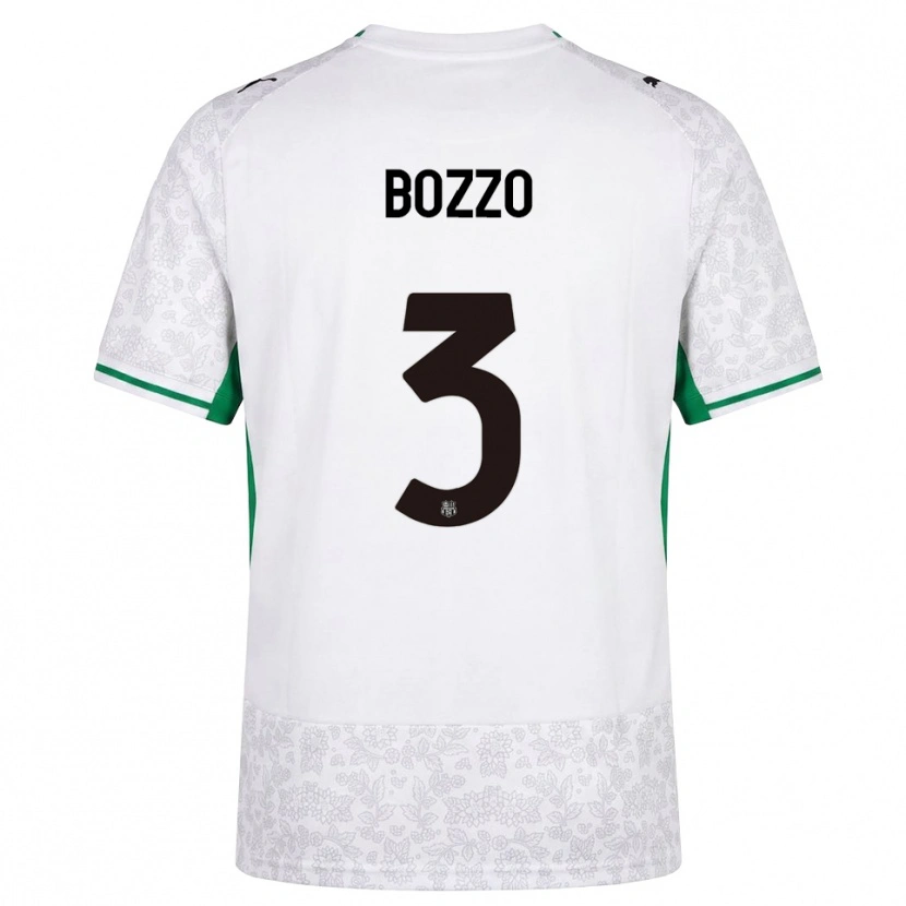 Danxen Damen Marco Bozzo #3 Weiß Schwarz Grün Auswärtstrikot Trikot 2026/27 T-Shirt