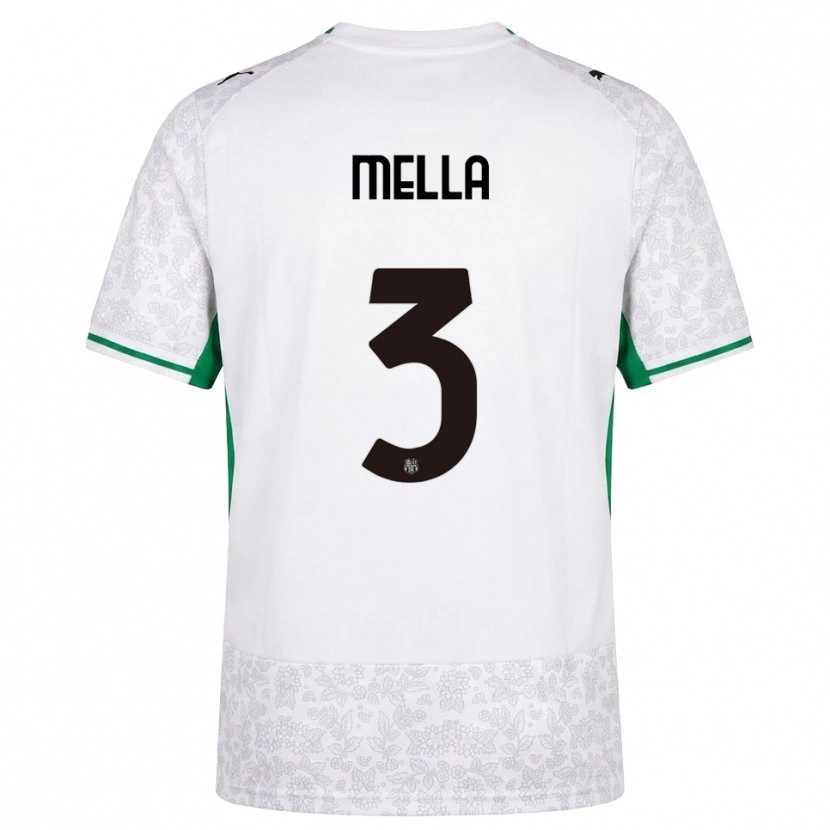 Danxen Damen Sara Mella #3 Weiß Schwarz Grün Auswärtstrikot Trikot 2026/27 T-Shirt