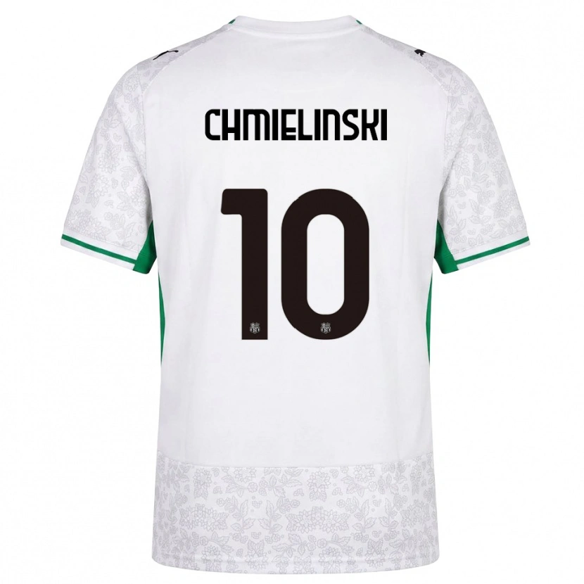 Danxen Damen Gina Maria Chmielinski #10 Weiß Schwarz Grün Auswärtstrikot Trikot 2026/27 T-Shirt