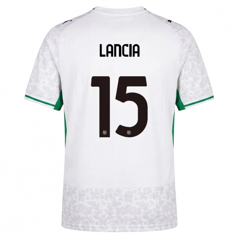 Danxen Damen Filippo Lancia #15 Weiß Schwarz Grün Auswärtstrikot Trikot 2026/27 T-Shirt