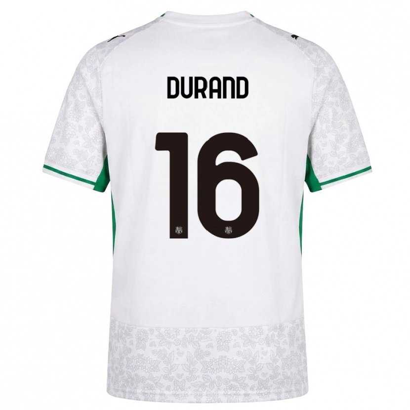 Danxen Damen Solène Durand #16 Weiß Schwarz Grün Auswärtstrikot Trikot 2026/27 T-Shirt