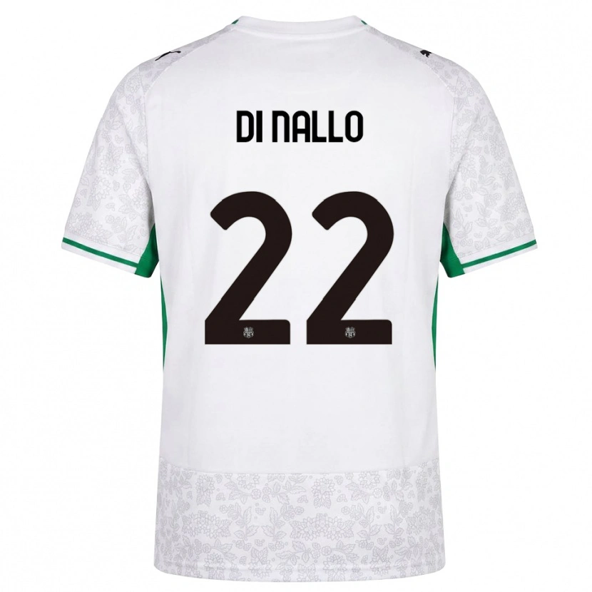 Danxen Damen Erica Di Nallo #22 Weiß Schwarz Grün Auswärtstrikot Trikot 2026/27 T-Shirt