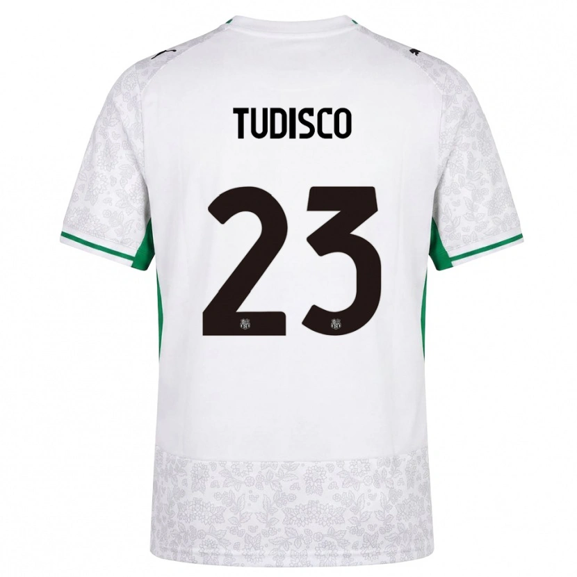 Danxen Damen Giorgia Tudisco #23 Weiß Schwarz Grün Auswärtstrikot Trikot 2026/27 T-Shirt