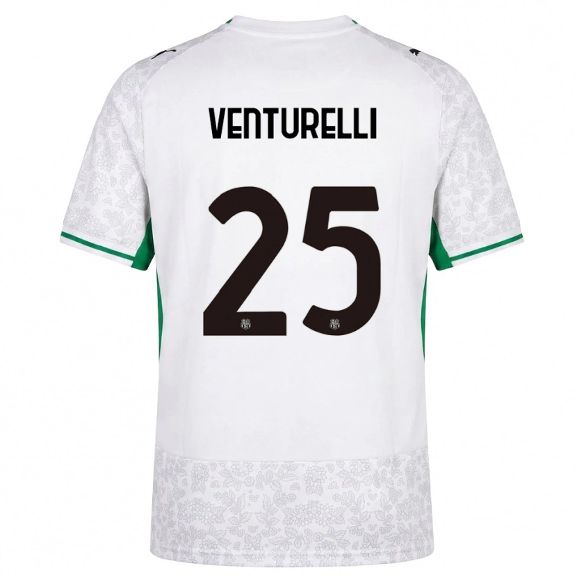 Danxen Damen Caterina Venturelli #25 Weiß Schwarz Grün Auswärtstrikot Trikot 2026/27 T-Shirt