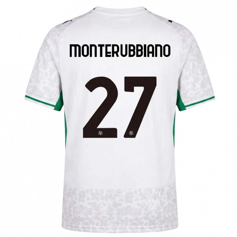 Danxen Damen Valeria Monterubbiano #27 Weiß Schwarz Grün Auswärtstrikot Trikot 2026/27 T-Shirt