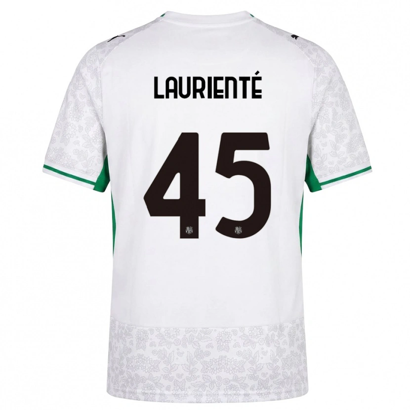Danxen Damen Armand Laurienté #45 Weiß Schwarz Grün Auswärtstrikot Trikot 2026/27 T-Shirt