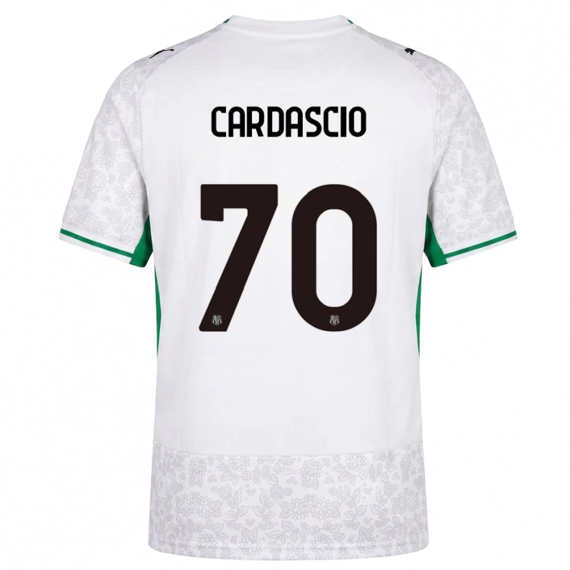 Danxen Damen Alessandro Cardascio #70 Weiß Schwarz Grün Auswärtstrikot Trikot 2026/27 T-Shirt