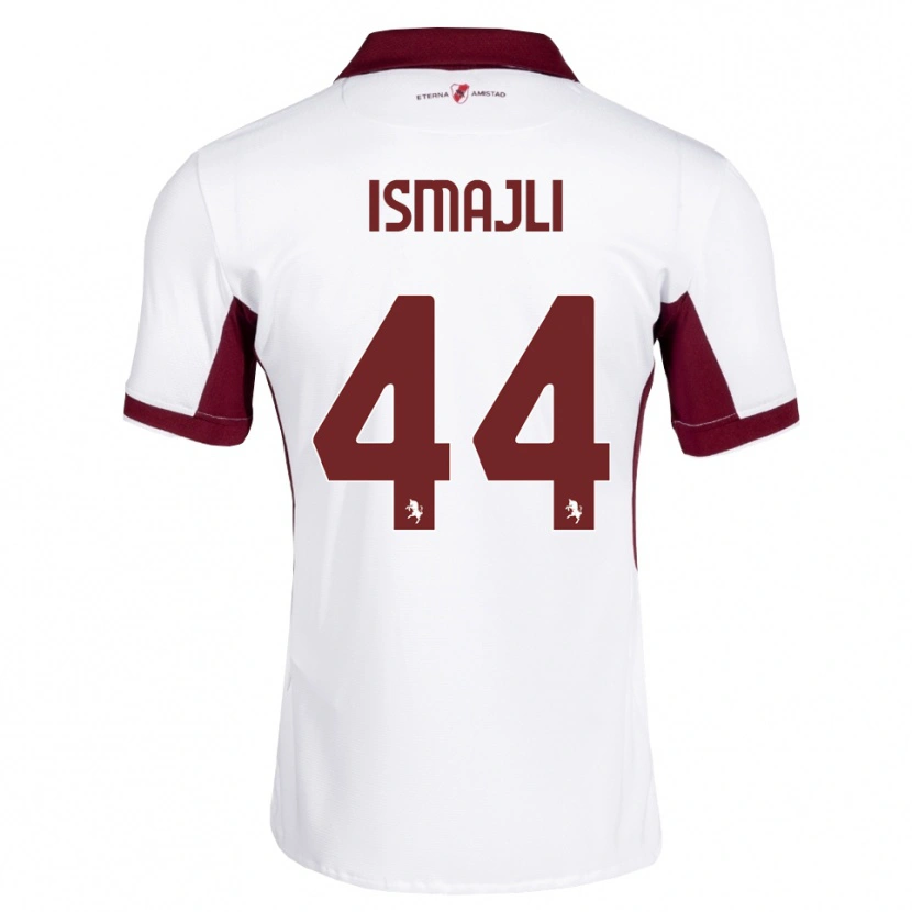Danxen Damen Ardian Ismajli #44 Burgund Weiß Rot Auswärtstrikot Trikot 2026/27 T-Shirt