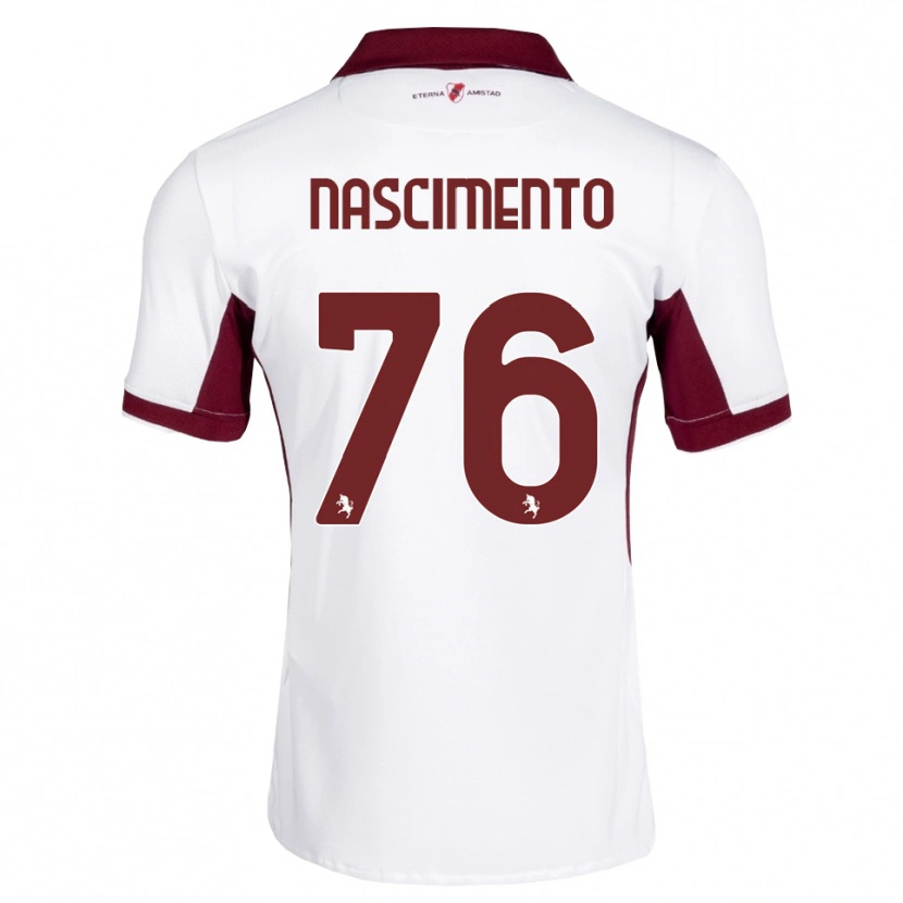 Danxen Damen Sandro Nascimento #76 Burgund Weiß Rot Auswärtstrikot Trikot 2026/27 T-Shirt