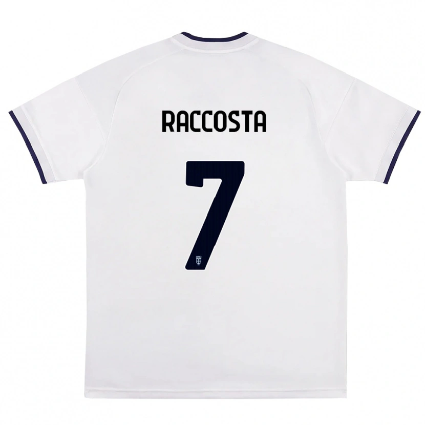 Danxen Damen Jacopo Raccosta #7 Weiß Rot Königsblau Auswärtstrikot Trikot 2026/27 T-Shirt