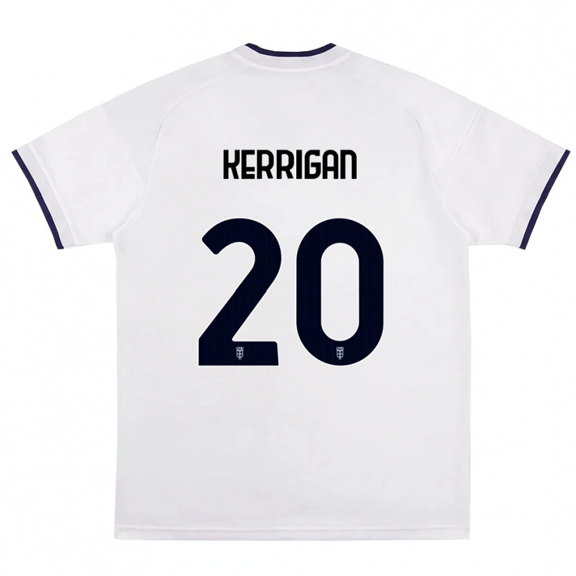 Danxen Damen Liam Kerrigan #20 Weiß Rot Königsblau Auswärtstrikot Trikot 2026/27 T-Shirt