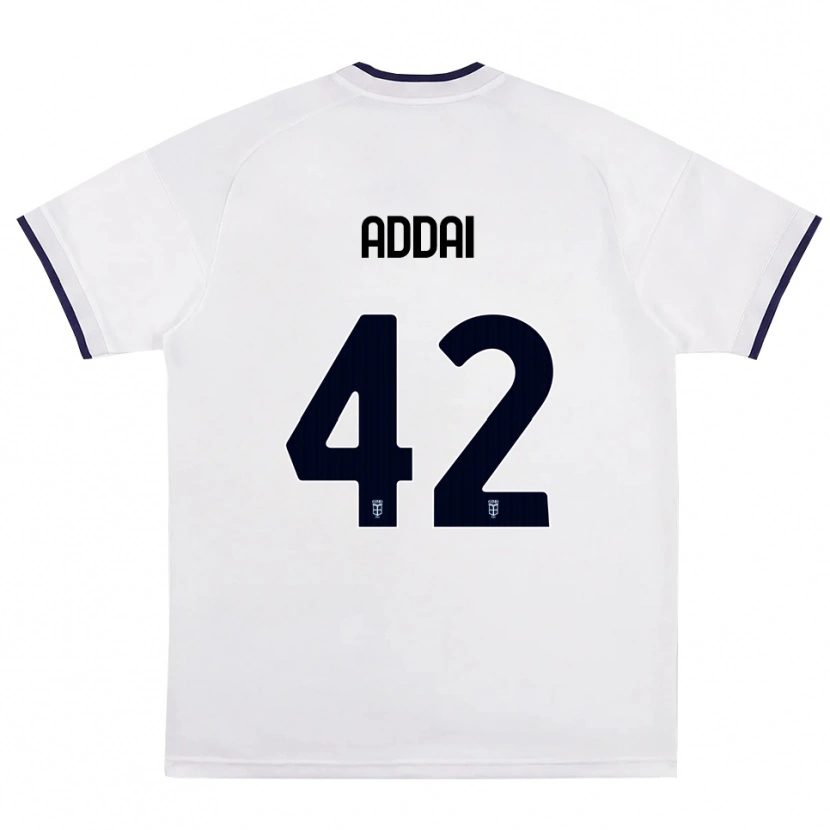 Danxen Damen Jayden Addai #42 Weiß Rot Königsblau Auswärtstrikot Trikot 2026/27 T-Shirt
