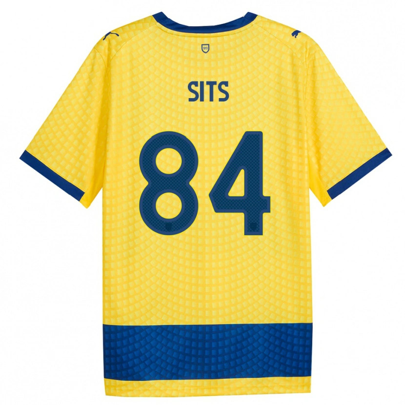 Danxen Damen Dario Sits #84 Gelb Blau Schwarz Auswärtstrikot Trikot 2026/27 T-Shirt