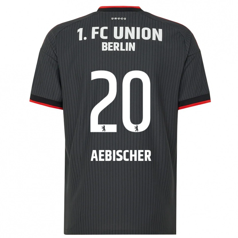 Danxen Damen Michel Aebischer #20 Schwarz Weiß Rot Auswärtstrikot Trikot 2026/27 T-Shirt