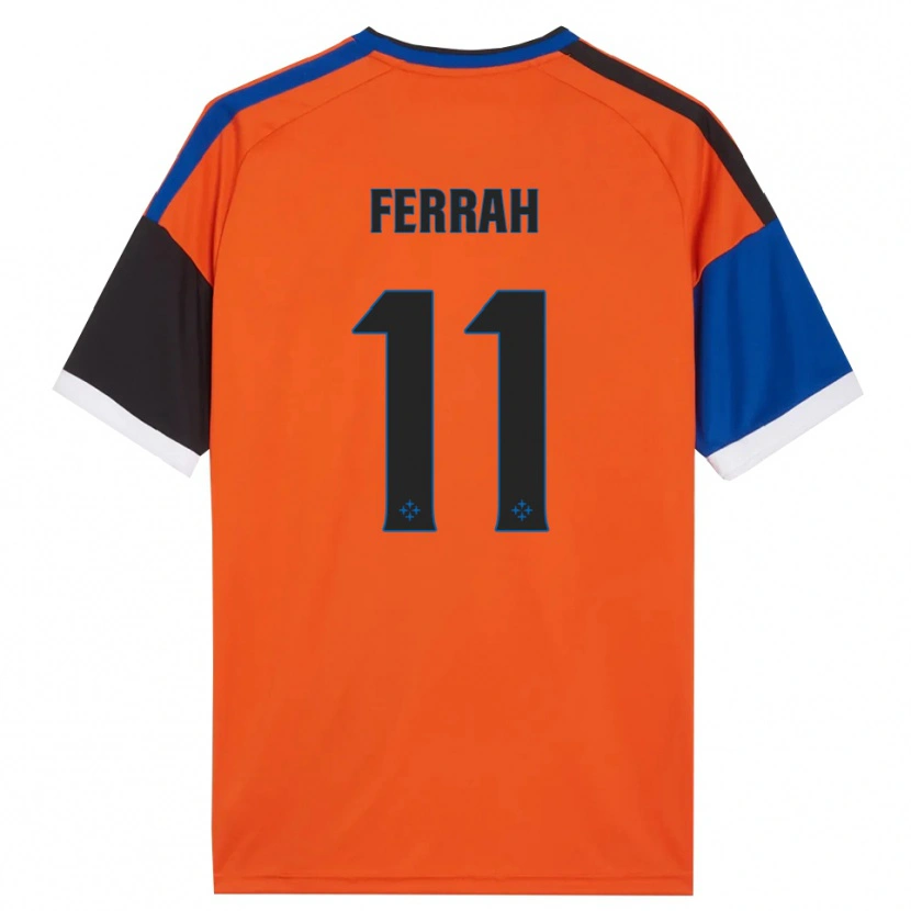 Danxen Damen Ichem Ferrah #11 Orange Blau Schwarz Weiß Auswärtstrikot Trikot 2026/27 T-Shirt