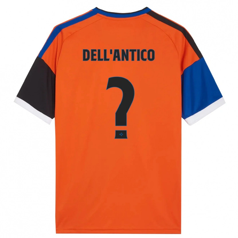 Danxen Damen Lapo Dell'antico #0 Orange Blau Schwarz Weiß Auswärtstrikot Trikot 2026/27 T-Shirt