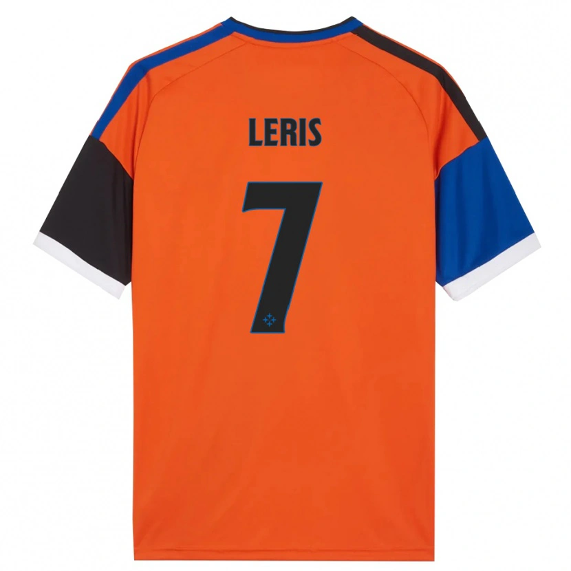 Danxen Damen Mehdi Léris #7 Orange Blau Schwarz Weiß Auswärtstrikot Trikot 2026/27 T-Shirt