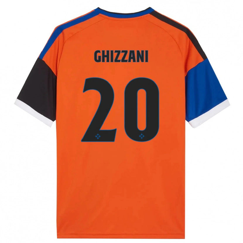 Danxen Damen Lapo Ghizzani #20 Orange Blau Schwarz Weiß Auswärtstrikot Trikot 2026/27 T-Shirt