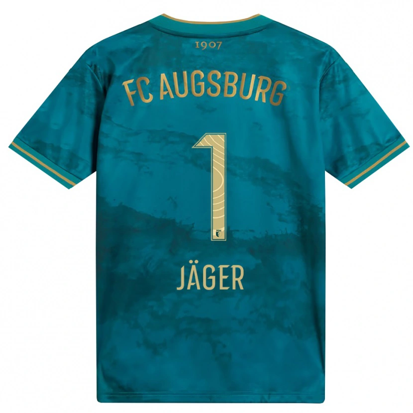 Danxen Damen Tobias Jäger #1 Grün Braun Auswärtstrikot Trikot 2026/27 T-Shirt