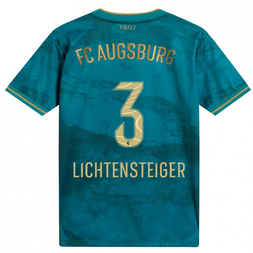 Danxen Damen David Lichtensteiger #3 Grün Braun Auswärtstrikot Trikot 2026/27 T-Shirt