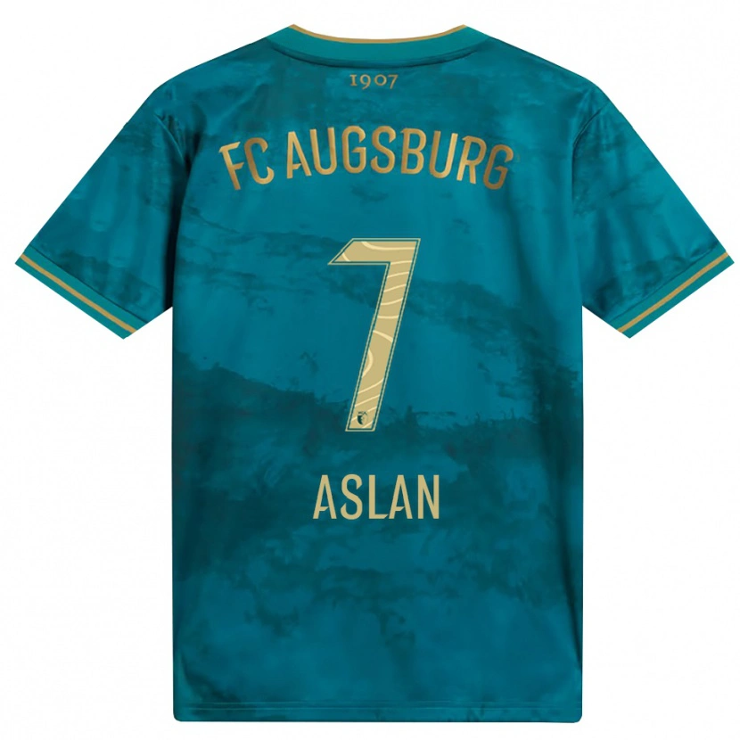 Danxen Damen Berkay Aslan #7 Grün Braun Auswärtstrikot Trikot 2026/27 T-Shirt