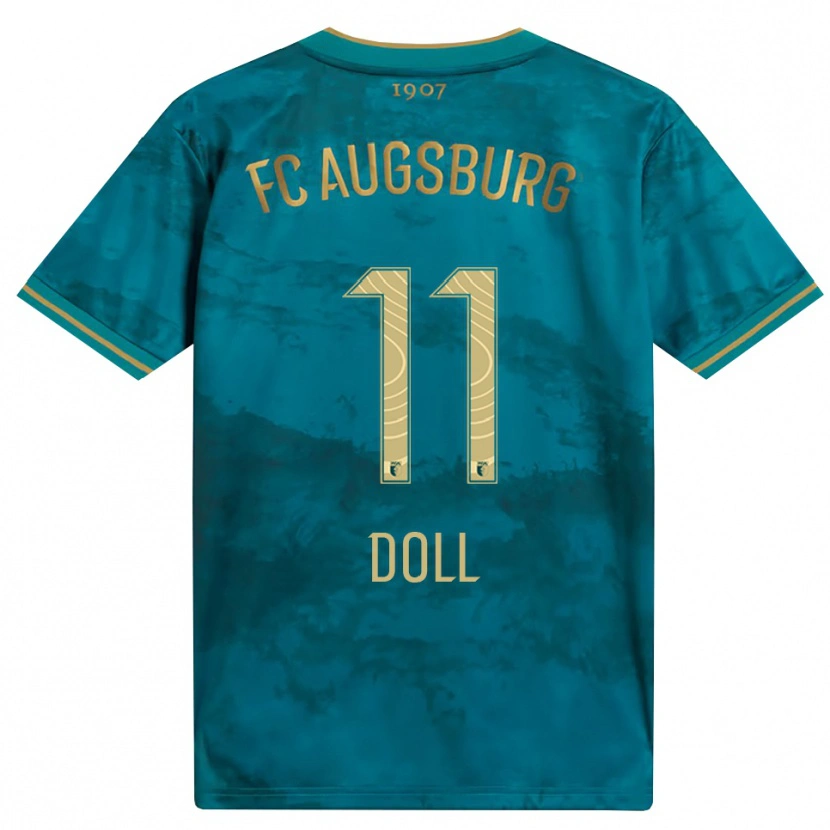 Danxen Damen Lena Doll #11 Grün Braun Auswärtstrikot Trikot 2026/27 T-Shirt