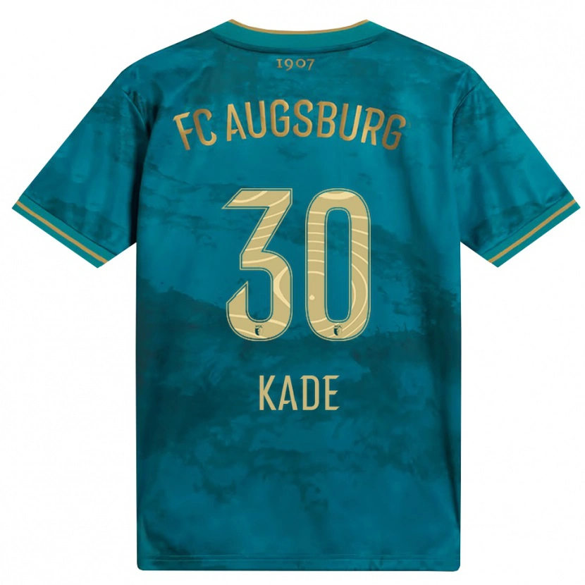Danxen Damen Anton Kade #30 Grün Braun Auswärtstrikot Trikot 2026/27 T-Shirt