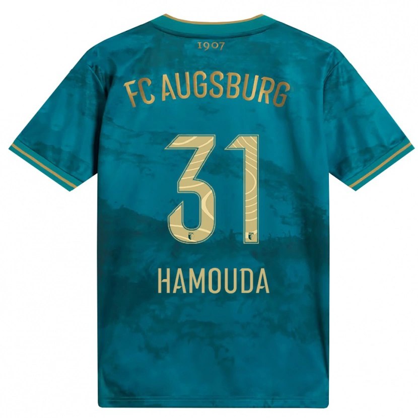 Danxen Damen Hania Hamouda #31 Grün Braun Auswärtstrikot Trikot 2026/27 T-Shirt