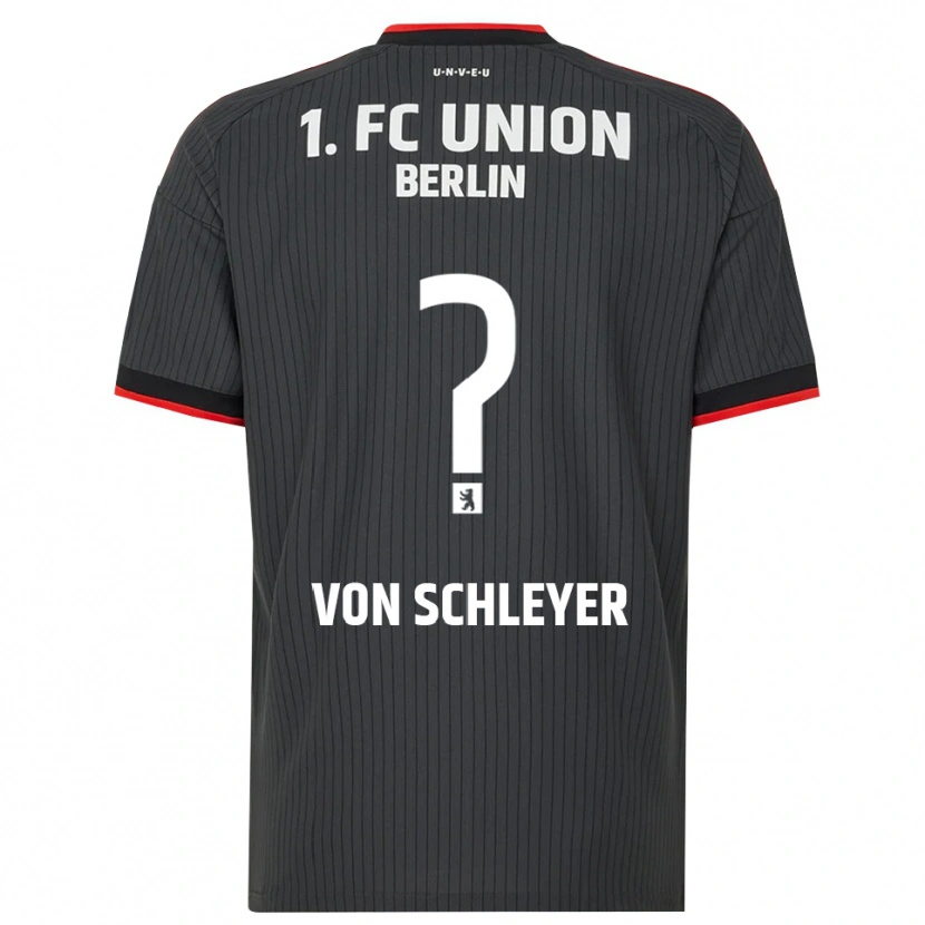 Danxen Damen Leopold Von Schleyer #0 Schwarz Weiß Rot Auswärtstrikot Trikot 2026/27 T-Shirt