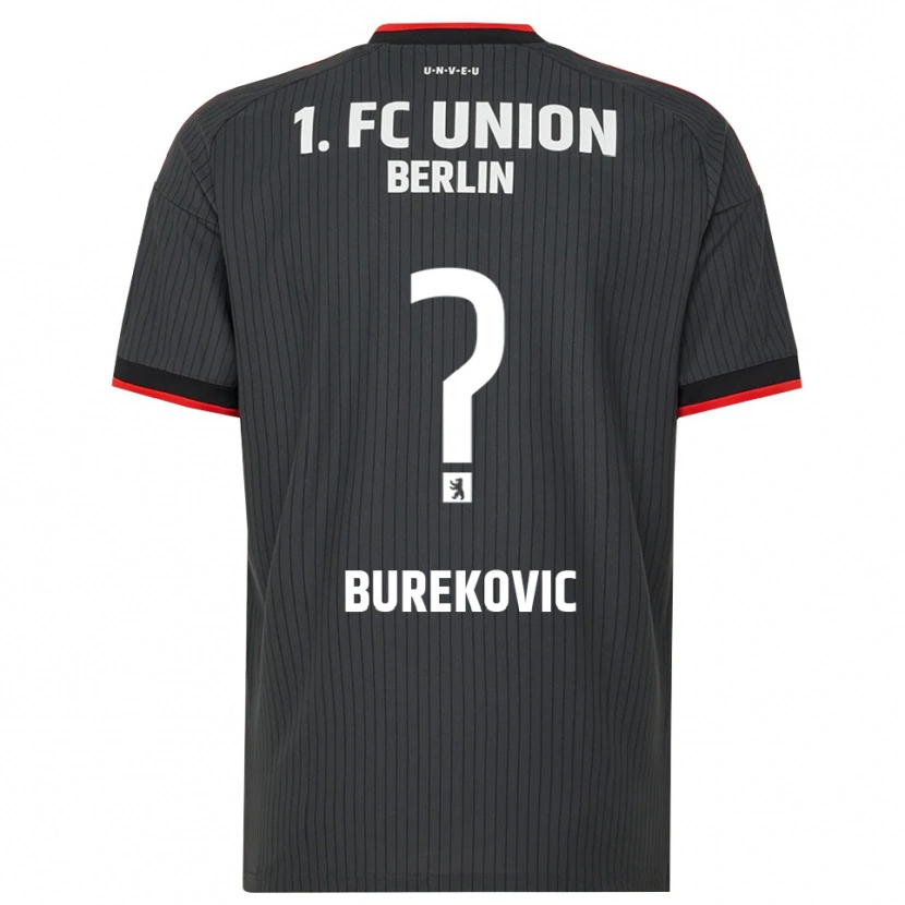 Danxen Damen Adin Burekovic #0 Schwarz Weiß Rot Auswärtstrikot Trikot 2026/27 T-Shirt