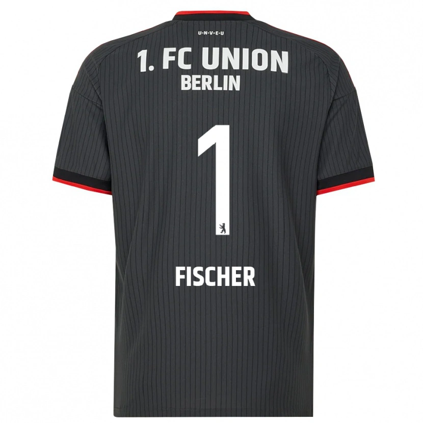 Danxen Damen Lennard Fischer #1 Schwarz Weiß Rot Auswärtstrikot Trikot 2026/27 T-Shirt