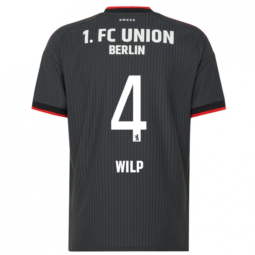 Danxen Damen Bennett Wilp #4 Schwarz Weiß Rot Auswärtstrikot Trikot 2026/27 T-Shirt