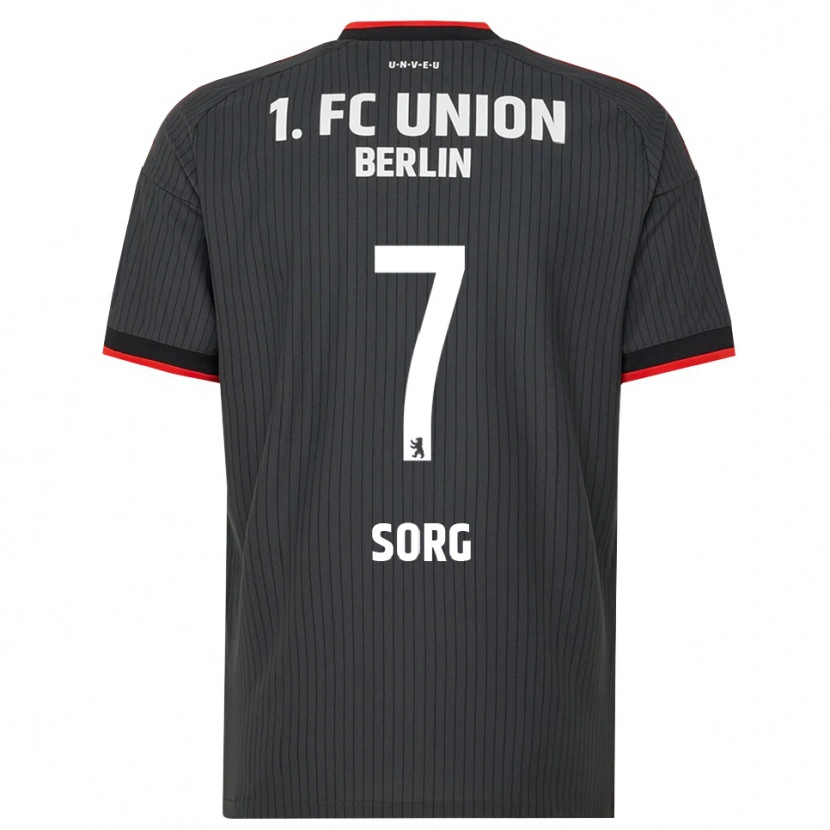 Danxen Damen Leonard Sorg #7 Schwarz Weiß Rot Auswärtstrikot Trikot 2026/27 T-Shirt